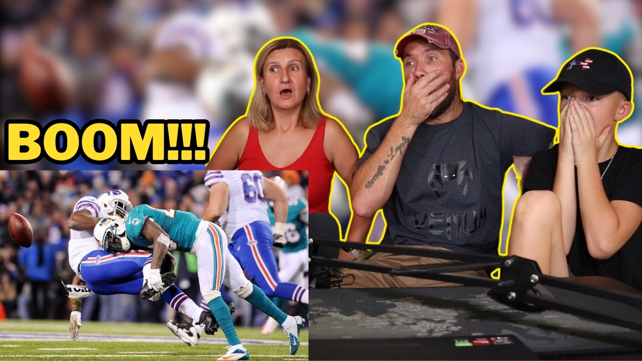 Graham Family Reacts To Biggest Football Hits Ever