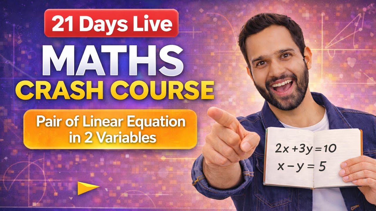 Live 🔥 Pair of Linear Equation in 2 Variables - One Shot for CBSE Class 10 students👩‍🎓