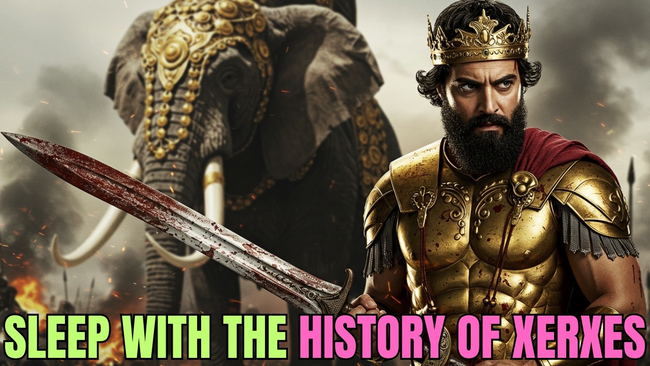 THE HISTORY OF XERXES: THE GOD-KING WHO WANTED TO RULE THE WORLD | With Rain Sounds to Sleep