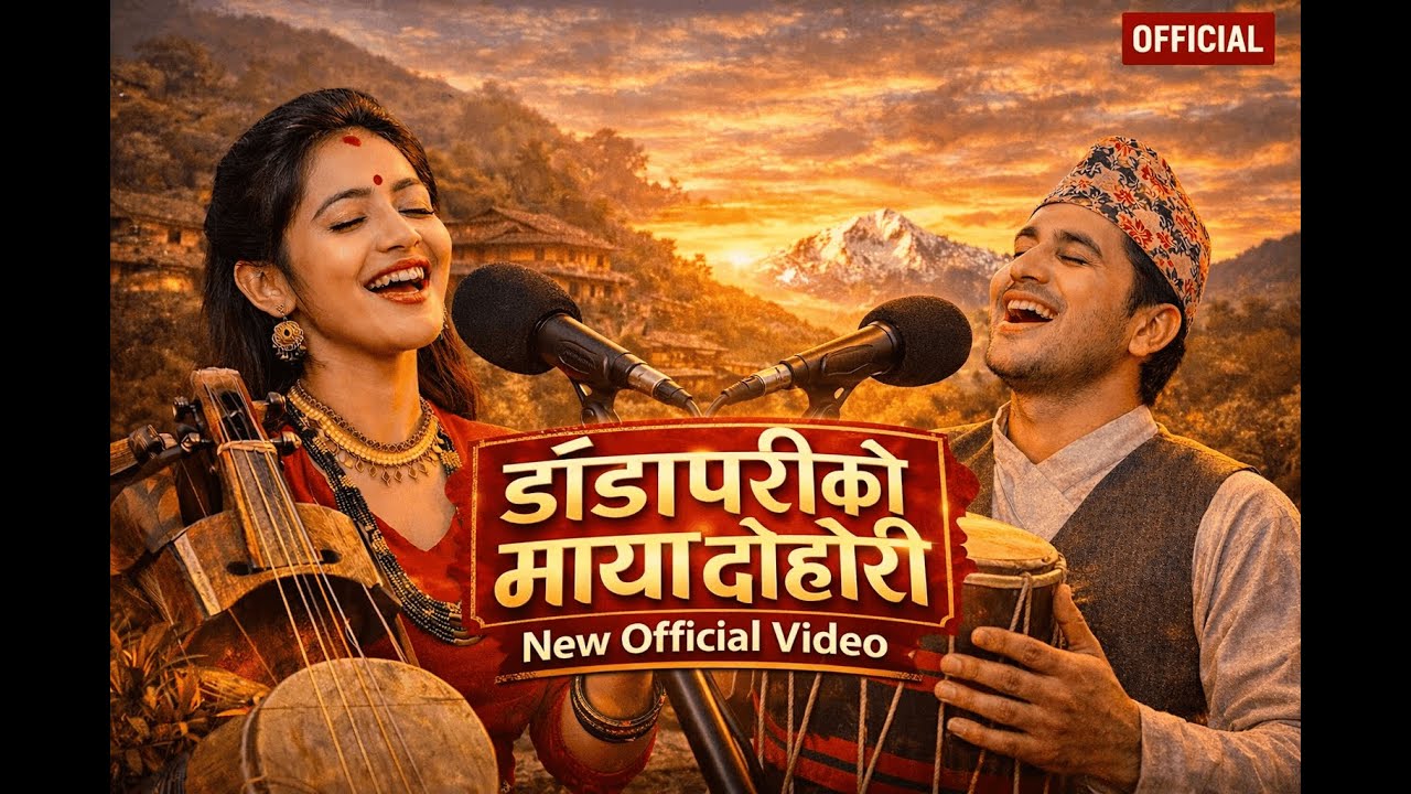 New Nepali Lok Dohori Song 2026 | डाँडापारीको माया | Traditional Village Love Song ❤️ #song