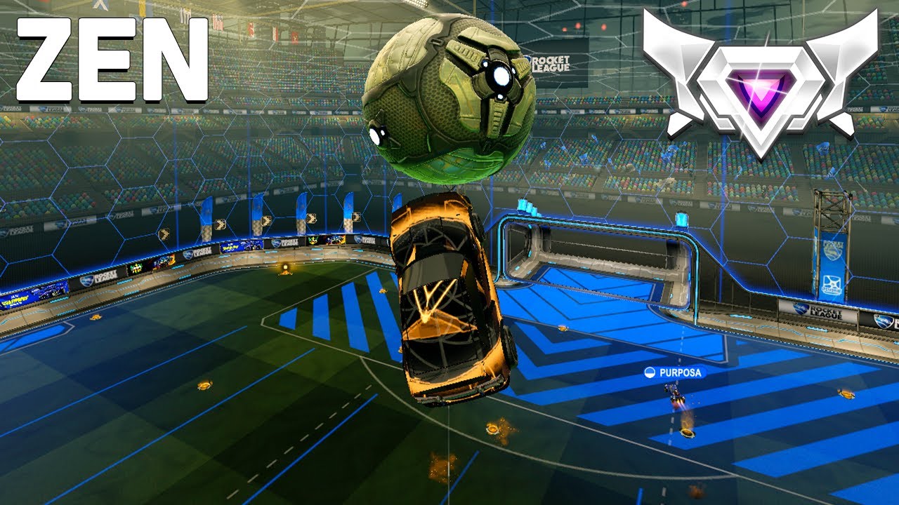 ZEN Rocket League Gameplay (SSL 2v2)