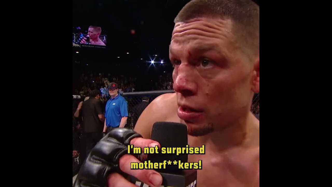 Нейт Диас, дамы и господа 😂 #ufc