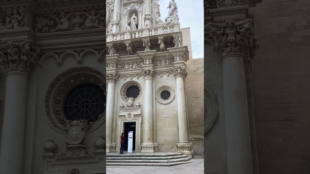 Basilica di Santa Croce, Lecce, Puglia, Italy (Basilica di Santa Croce) (Lecce) (Puglia) (Italy)