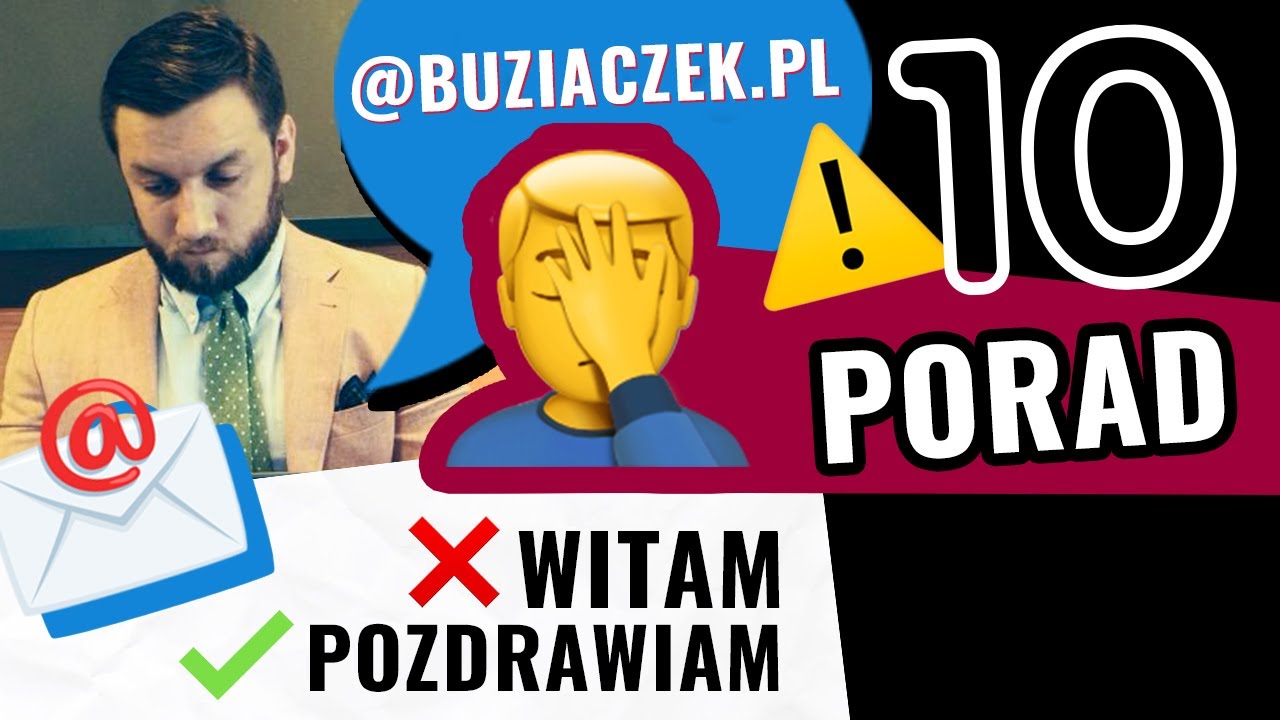 Jak napisać maila? 10 błędów, które popełniasz