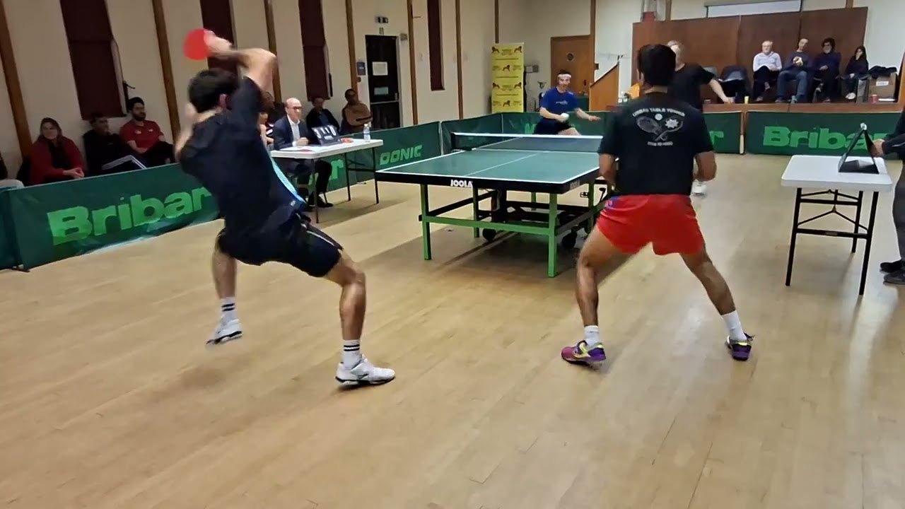 Doubles Final Munib/Alim vs Lucas & father Costas