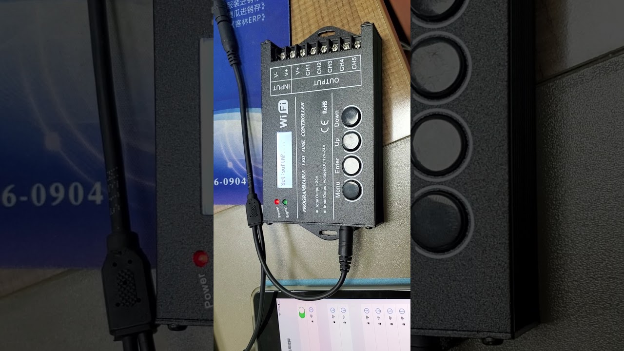 how to reset TC421 LED timer controller to AP mode