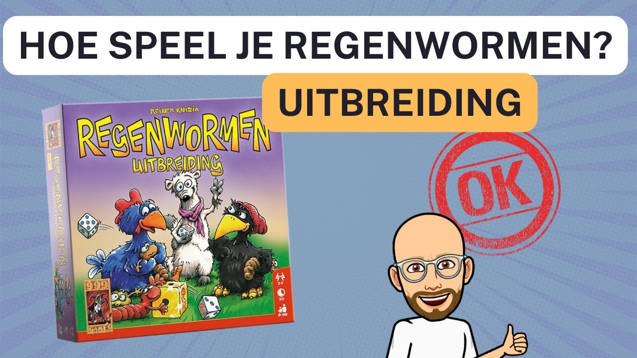 De Beste Speluitleg Voor #Regenwormen Uitbreiding Delux | NEDERLANDS