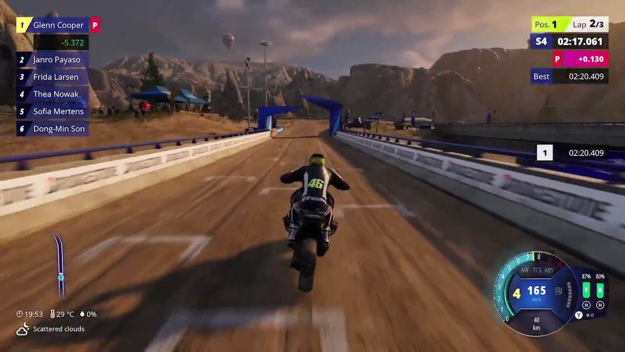Ride 6 Career Mode:One with the dirt.