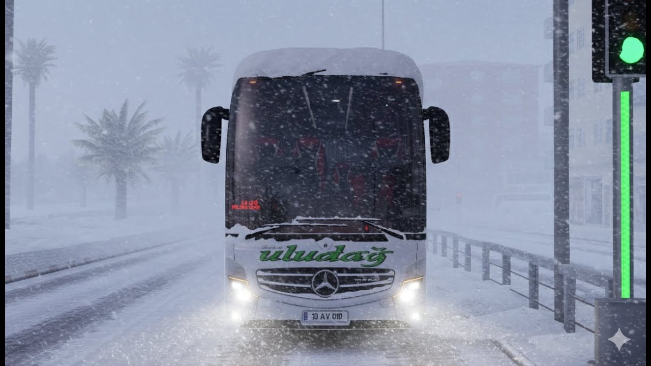 Realistic Bus Driving Experience - Mercedes New Travego - Ets 2 -1.57