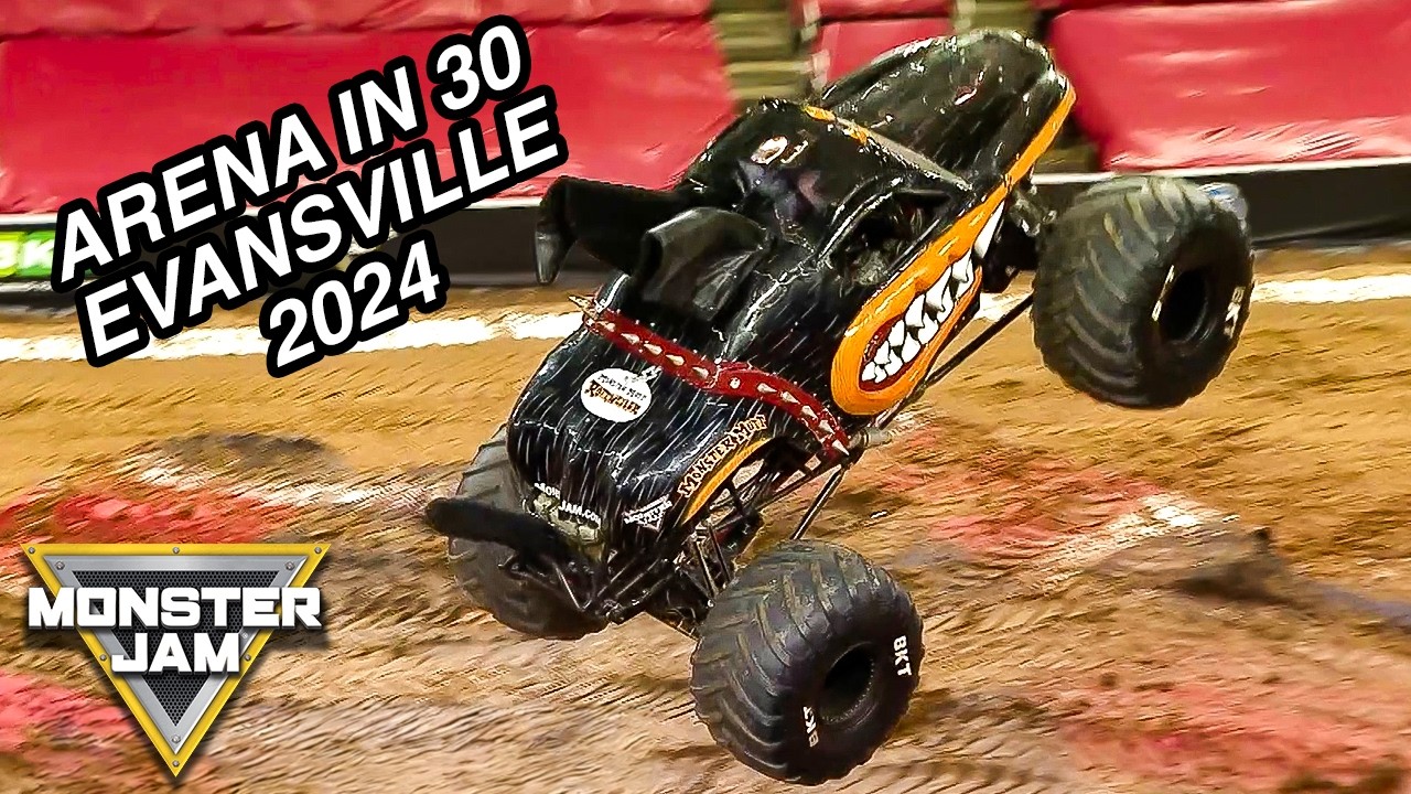Эвансвилл, Индиана: 28 апреля 2024 г. | Arena in 30 | Monster Jam