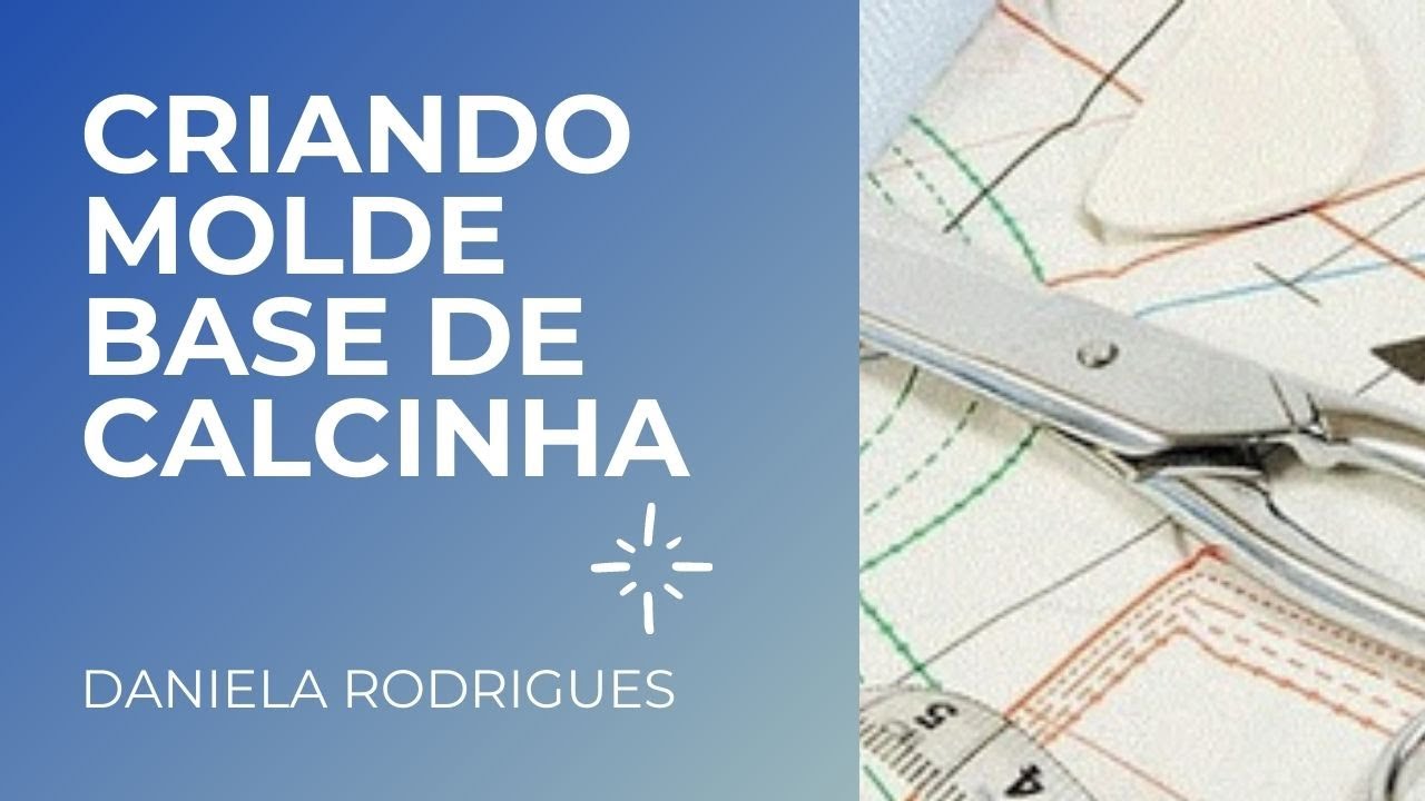 Criando Molde Base Calcinha