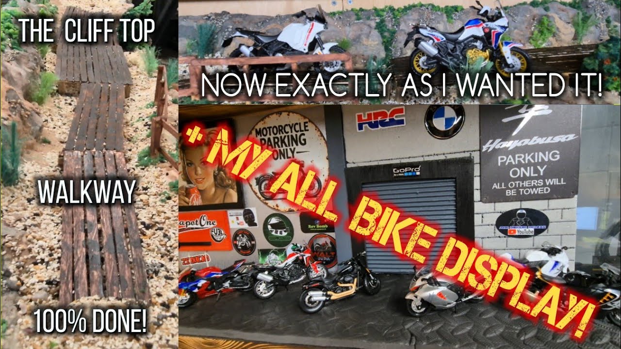 Диорама от My Motovloggers + Мотоциклы и автомобили!