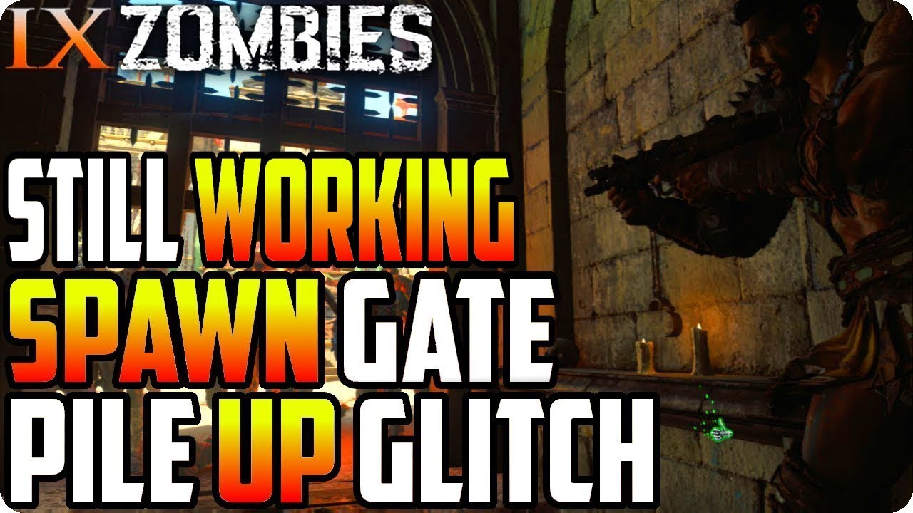BO4 Zombie Glitches: Still Working Solo Spawn Gate Pile Up Glitch - IX Zombie Glitches