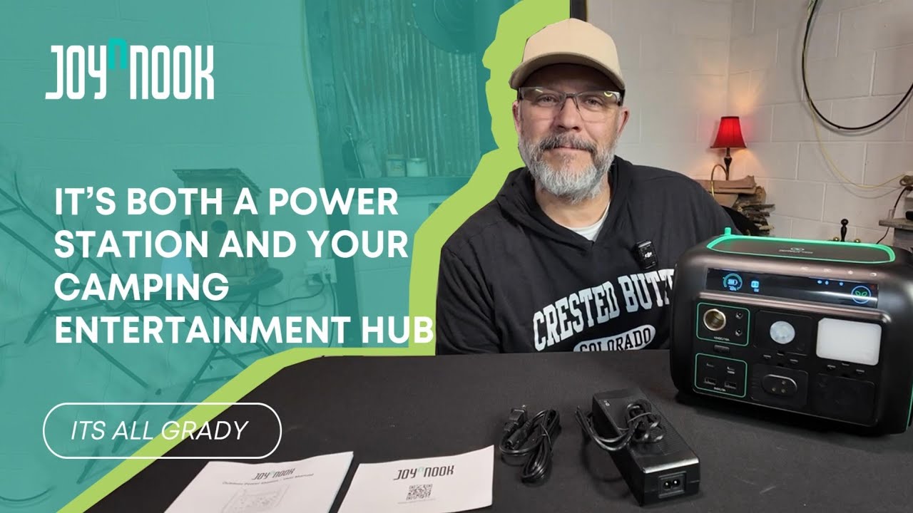 How creators power their camping setup with Njoynook? #powerstation #vanlife 