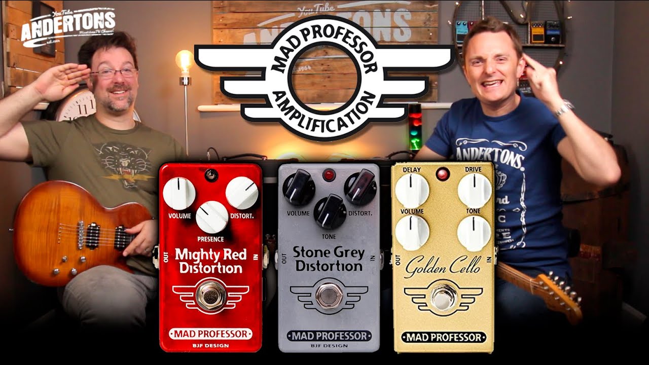 Mad Professor Drive Pedal Shootout!!