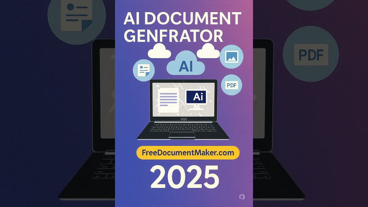 AI Document Generator 2025 &ndash; Free, Fast & Smart | FreeDocumentMaker.com #freedocmaker #aitools