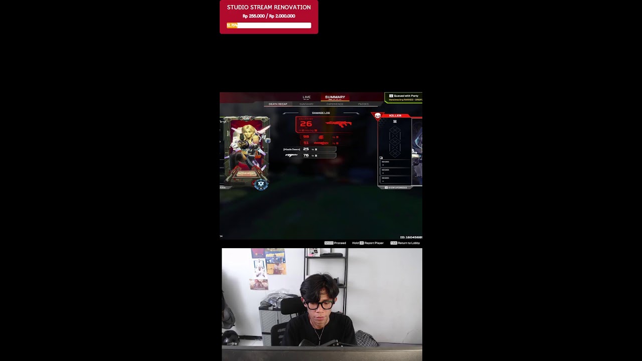 dualstream  katanya | Apex legends (Portrait)