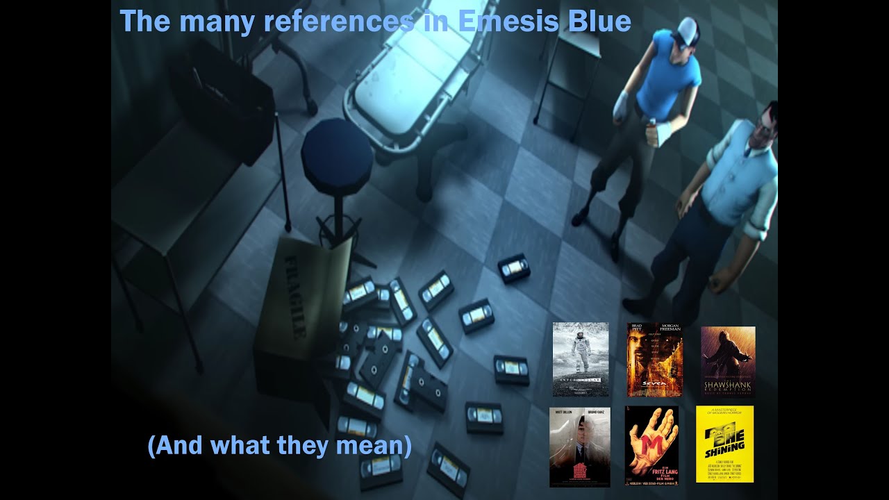 The many references in Emesis Blue (and what they mean for the story)