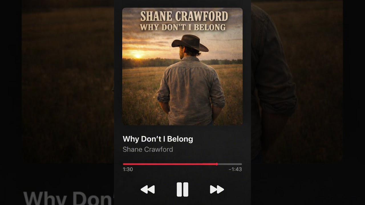 Why Don’t I belong by Shane Crawford 