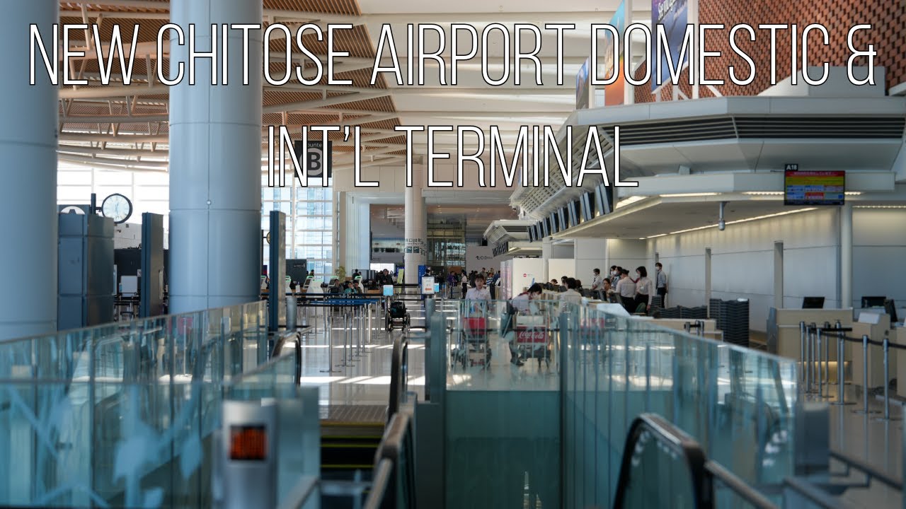 [4K Japan] New Chitose Airport Domestic & Int’l Terminal