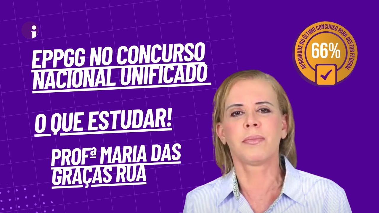 EPPGG No Concurso Nacional Unificado | O Que Estudar!
