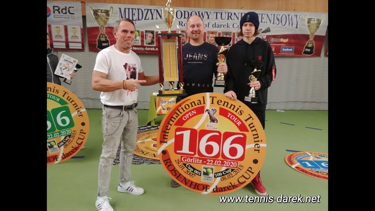 166 ROSENHOF darek CUP. Main Tour Final/D.ŚIPEK vs S.KALAŚ 3/6 6/2 10/4
