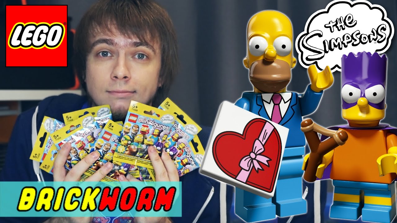 LEGO Simpsons. Минифигурки 2 серии (часть 1) - Brickworm