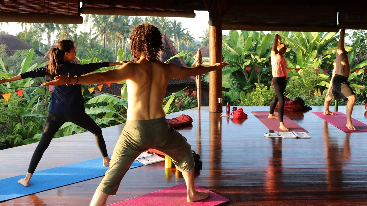 Sacred Paths Yoga | Costa Rica January 2018 | Vinyasa Flow - Time Lapse