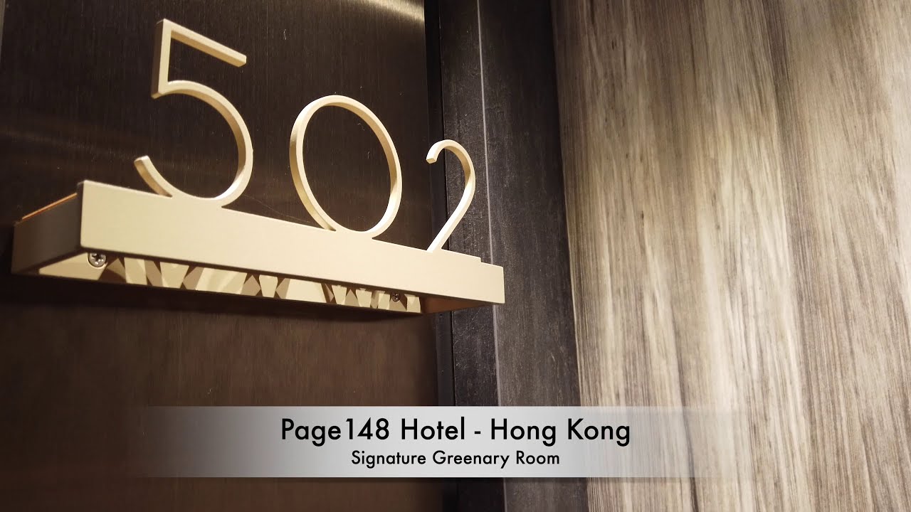 Page148 Hotel Hong Kong - Signature Greenary Room (4K)