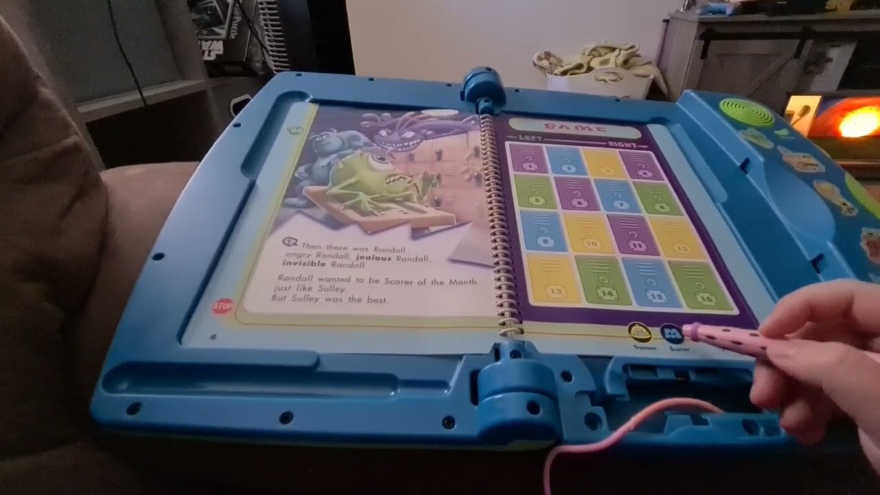 Halloween Special! LeapFrog LeapPad Monsters, Inc. part 2 (GAMES)