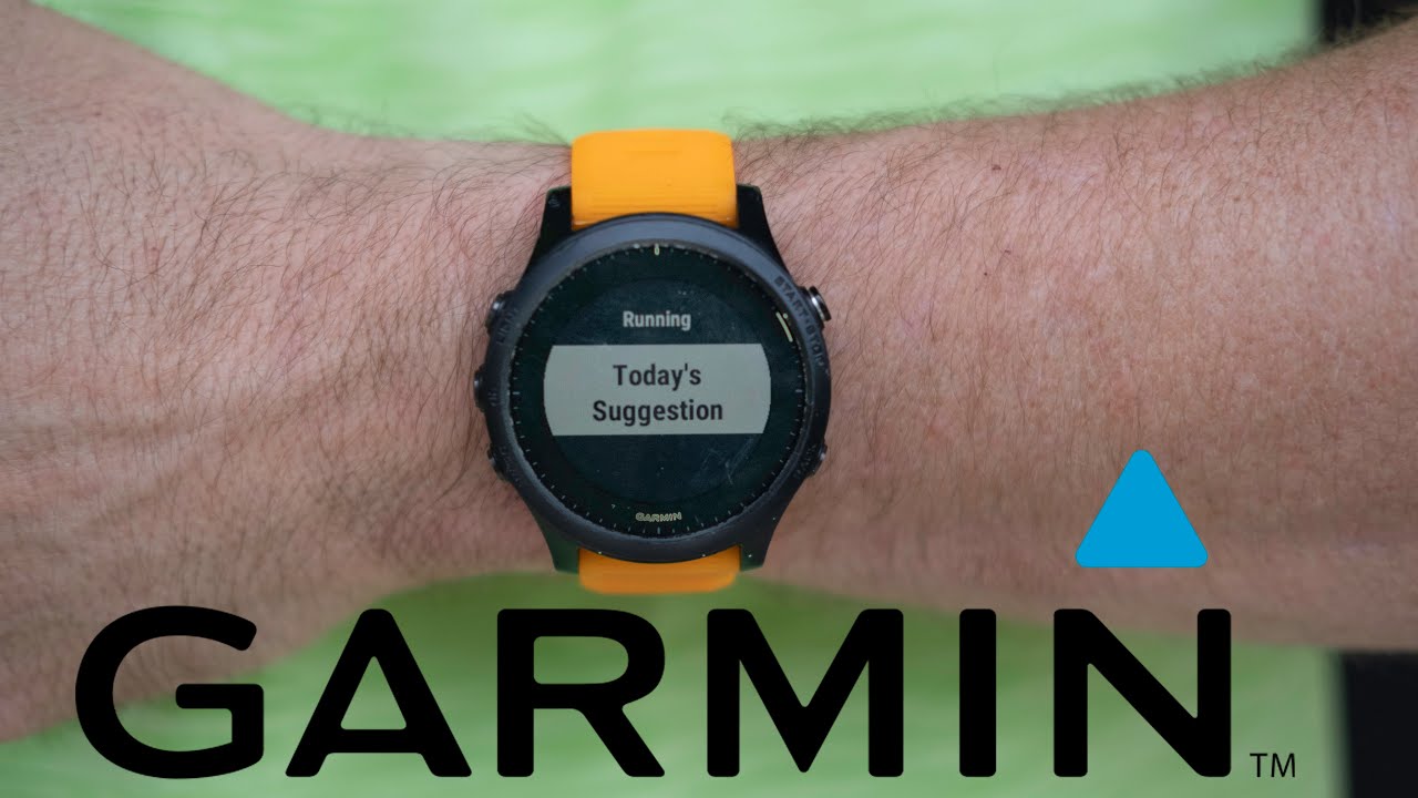 GARMIN's suggested workout // A first