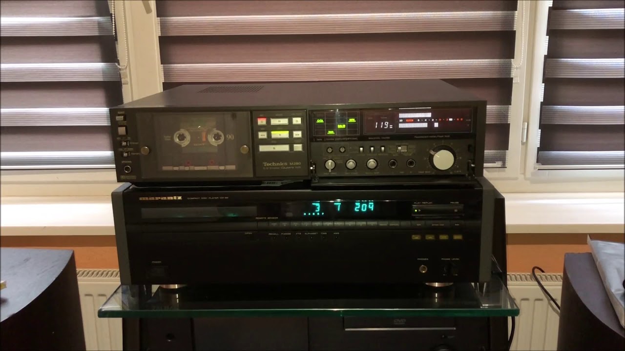 Technics RS-M280 & Marantz CD-80