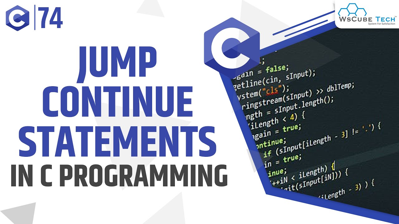 Jump Statements: Continue Statement in C Programming | C Tutorial for Beginner