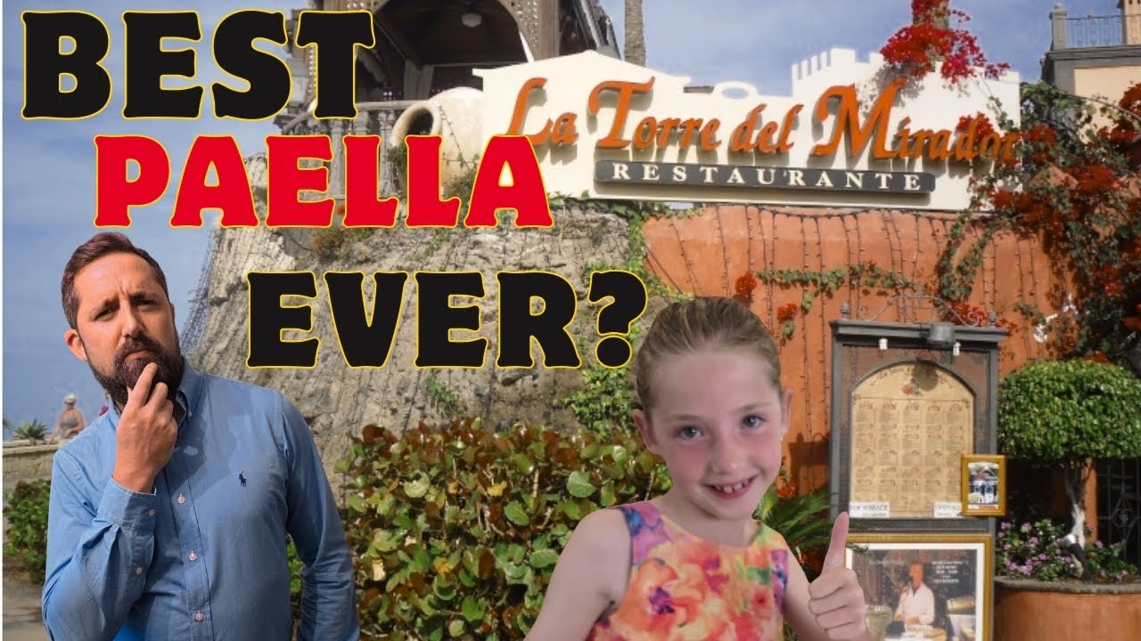 Best Paella in Tenerife? La Torre Del Mirador Review Costa Adeje 🌴🍗