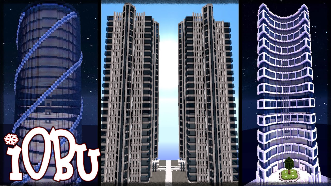 3 MORE HUGE SKYSCRAPERS! Skyscraper City - Ep 4 - Minecraft Timelapse - Let's Build with Download