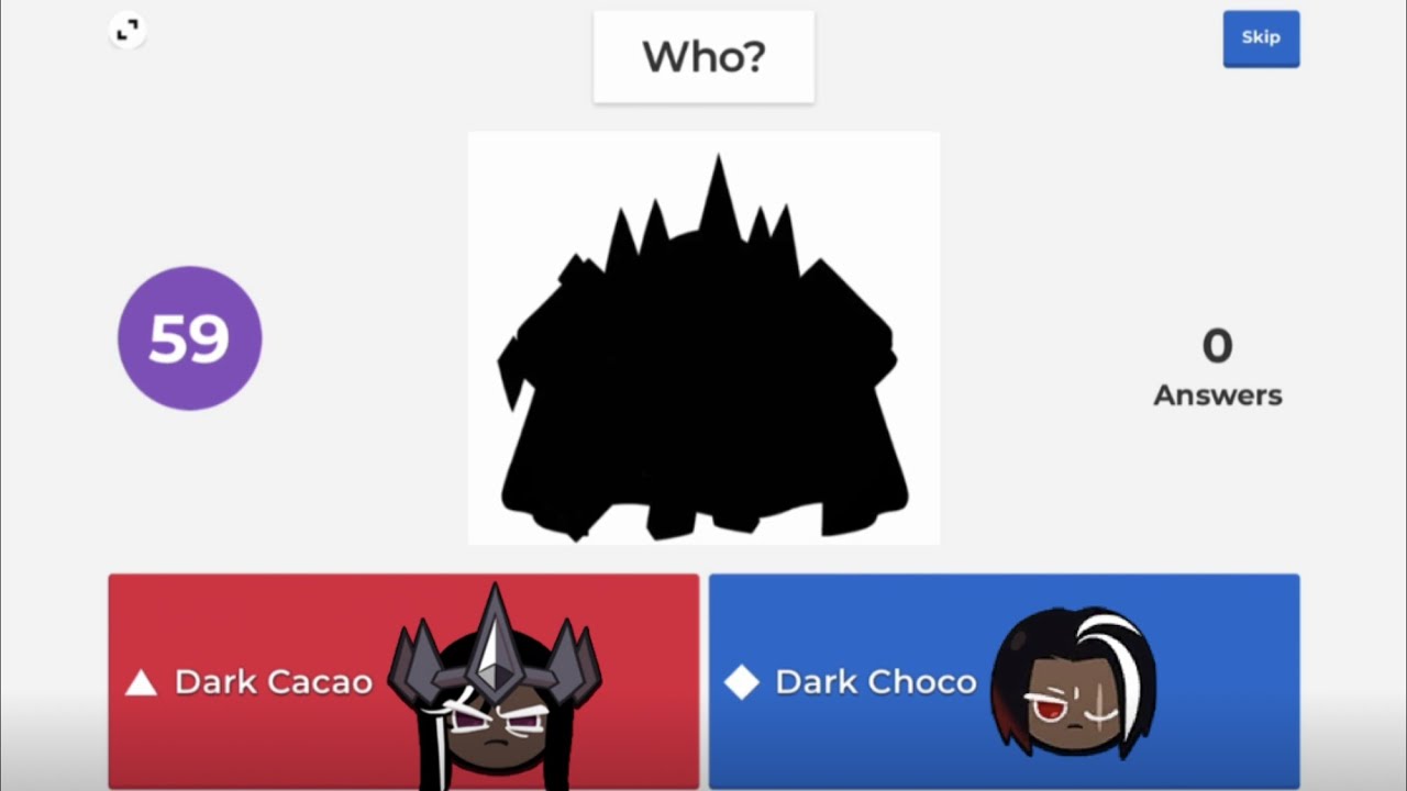 When cookies play Kahoot…