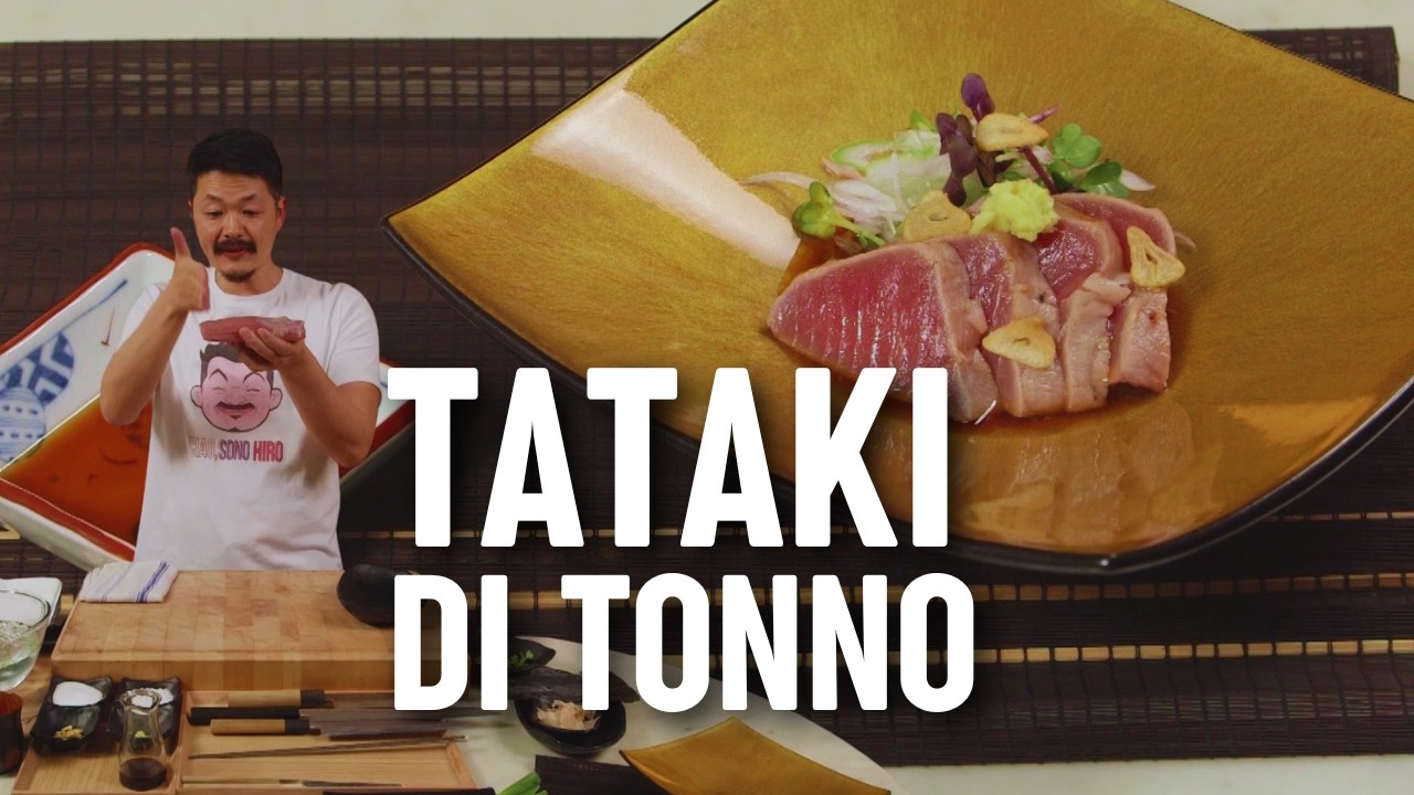 Tataki di Tonno di Chef Hiro