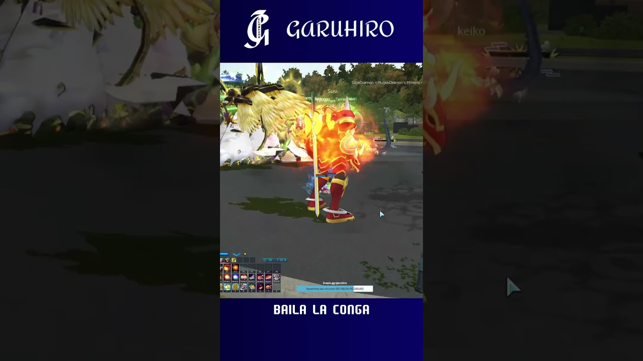 BAILA LA CONGA! | #dmo #nadmo #gdmo #digimonmasters #ladmo #digimon #viral #rpg #mmo #mmorpg