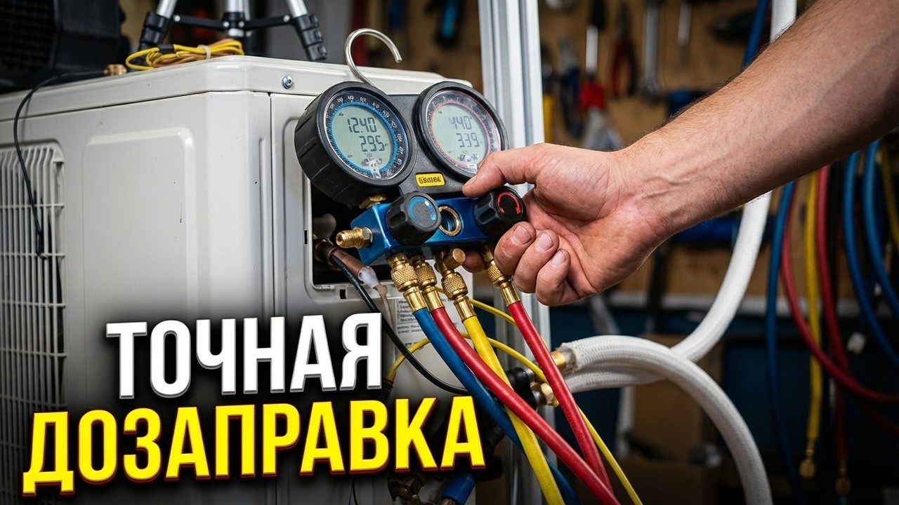 Кондиционер конструктор. Часть 3. Дозаправка.