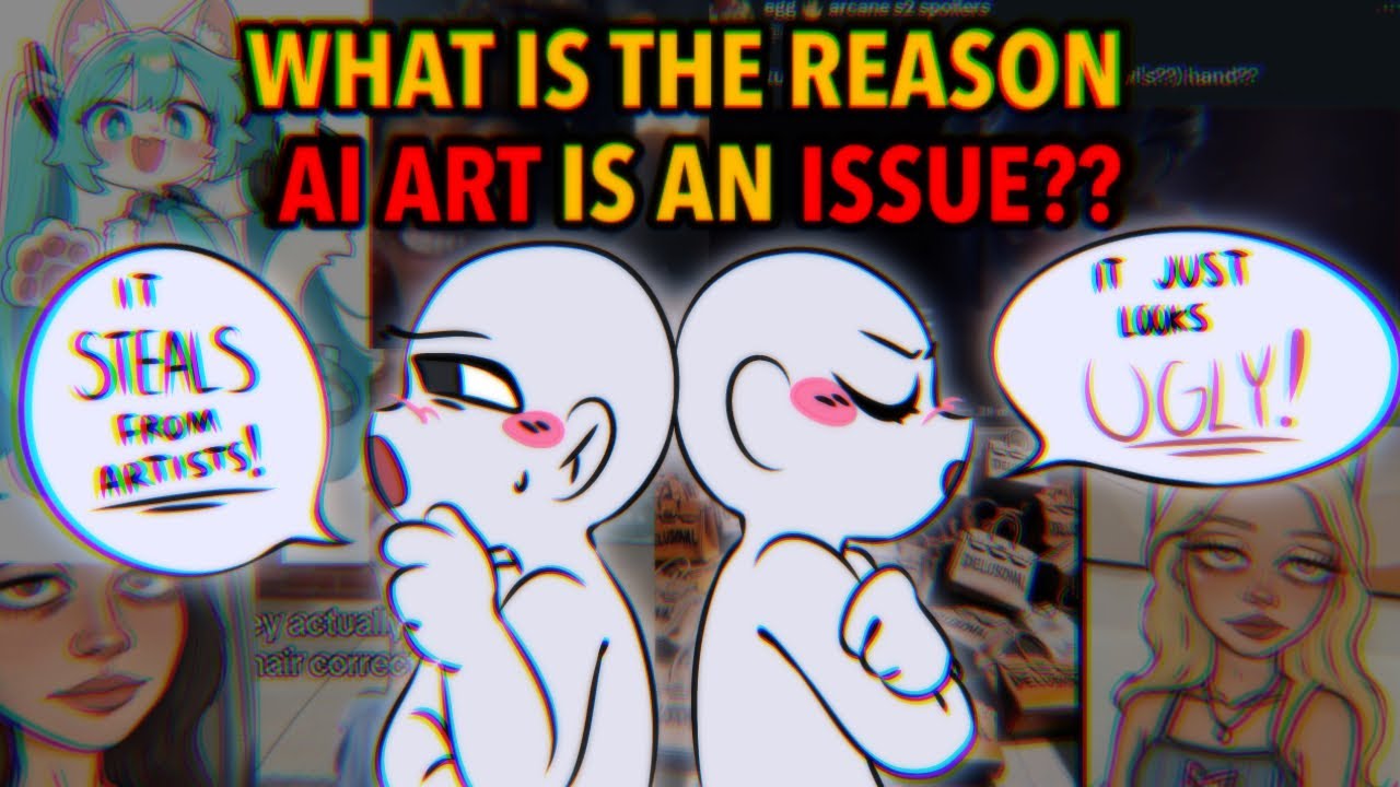SOME PEOPLE HATE AI FOR THE WRONG REASONS..  //  (art + commentary)