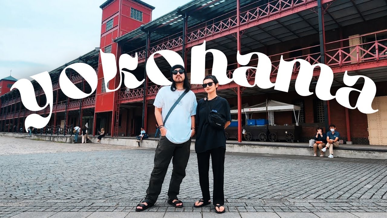 Japanese couple vlog｜ Day trip from Tokyo: A day exploring Yokohama tourist spot