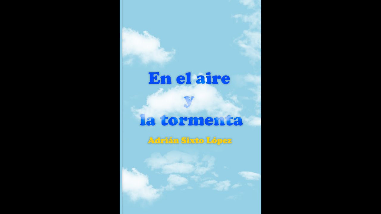 EN EL AIRE Y LA TORMENTA | BOOKTRAILER