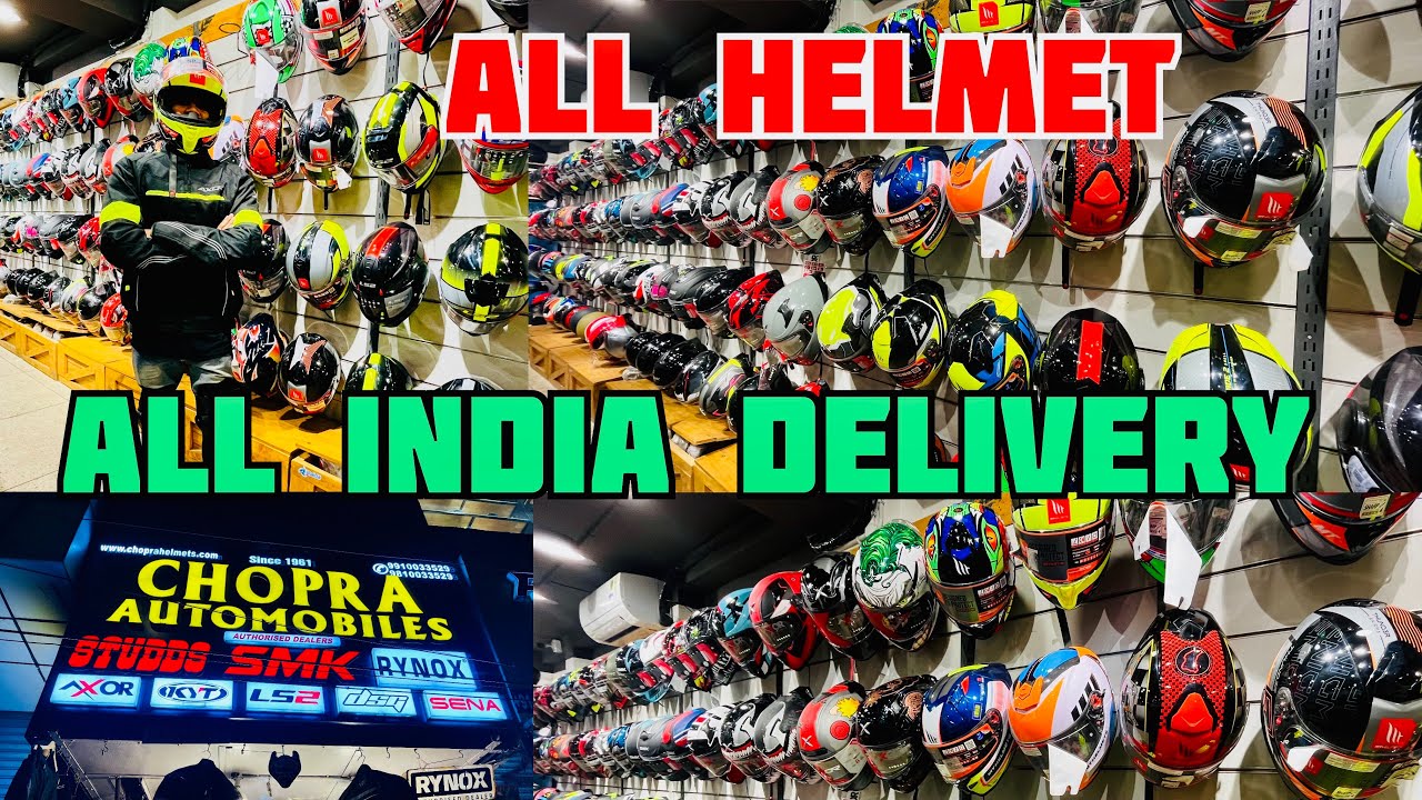 Chopra Automobiles 🔥 Delhi Karol Bagh ￼ all helmet ￼ all India delivery🚫..