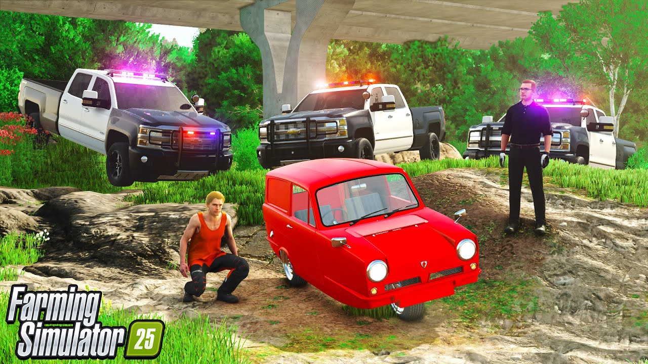 JAILBREAK MAX SECURITY PRISON *ESCAPE* Farming Sim 25