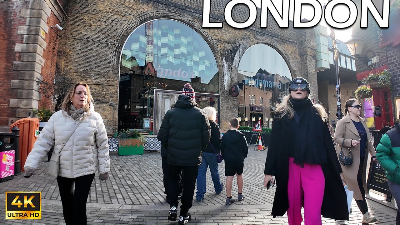 London Walk 4K | St Pauls to Borough Market
