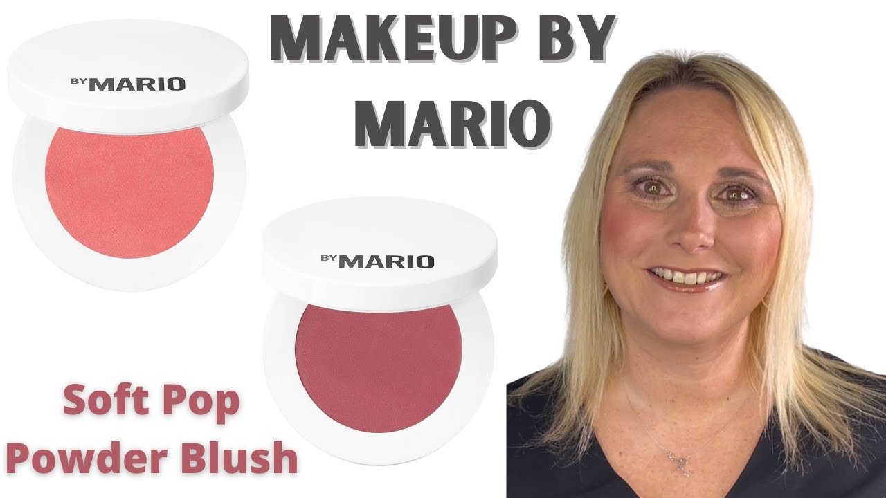 New Makeup By Mario Soft Pop Powder Blush/Wildberry and Creamy Peach/Swatches, Demo, and Comparisons