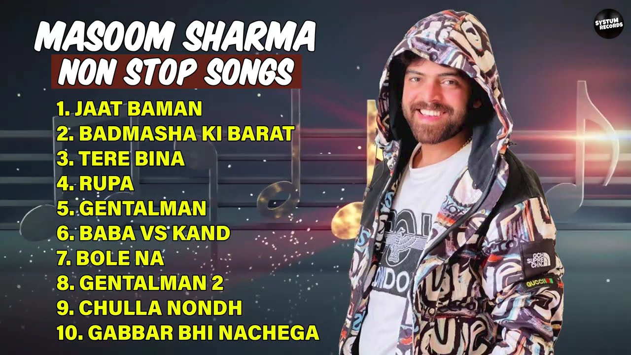 Masoom Sharma Banned Songs 2026 | Top 10 Hit Song | Latest Haryanvi Song | New Haryanvi Song