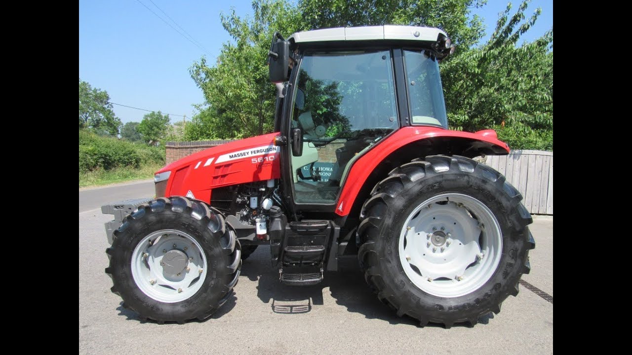 MASSEY FERGUSON 5610 VIDEO TOUR WALKROUND TRACTOR