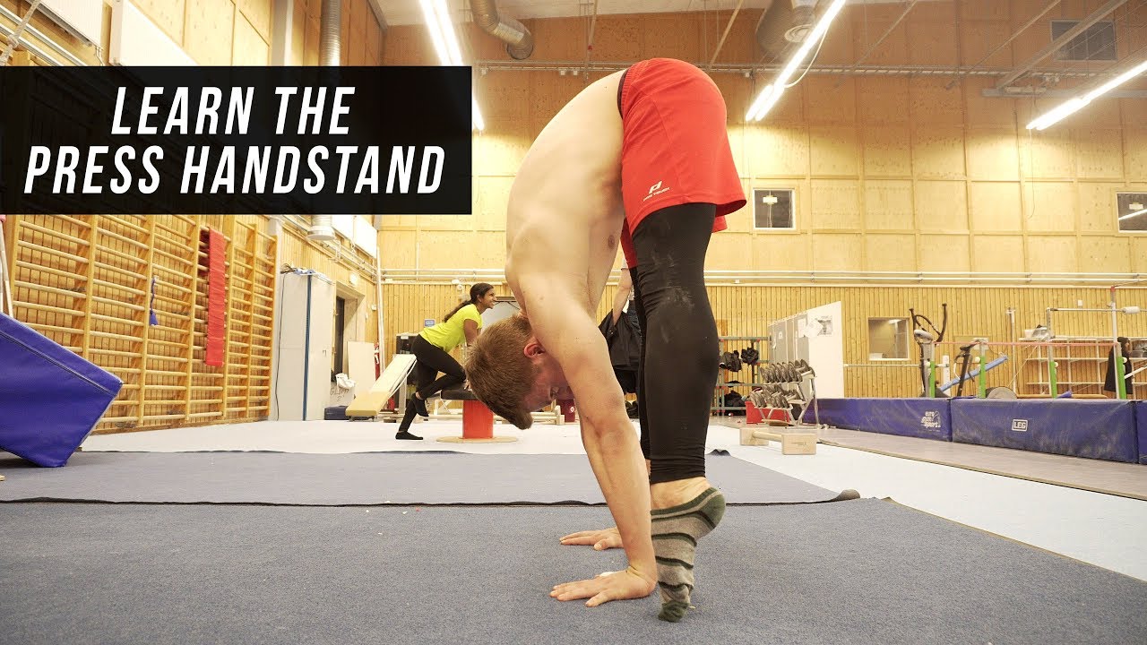 How to do the Press Handstand!!