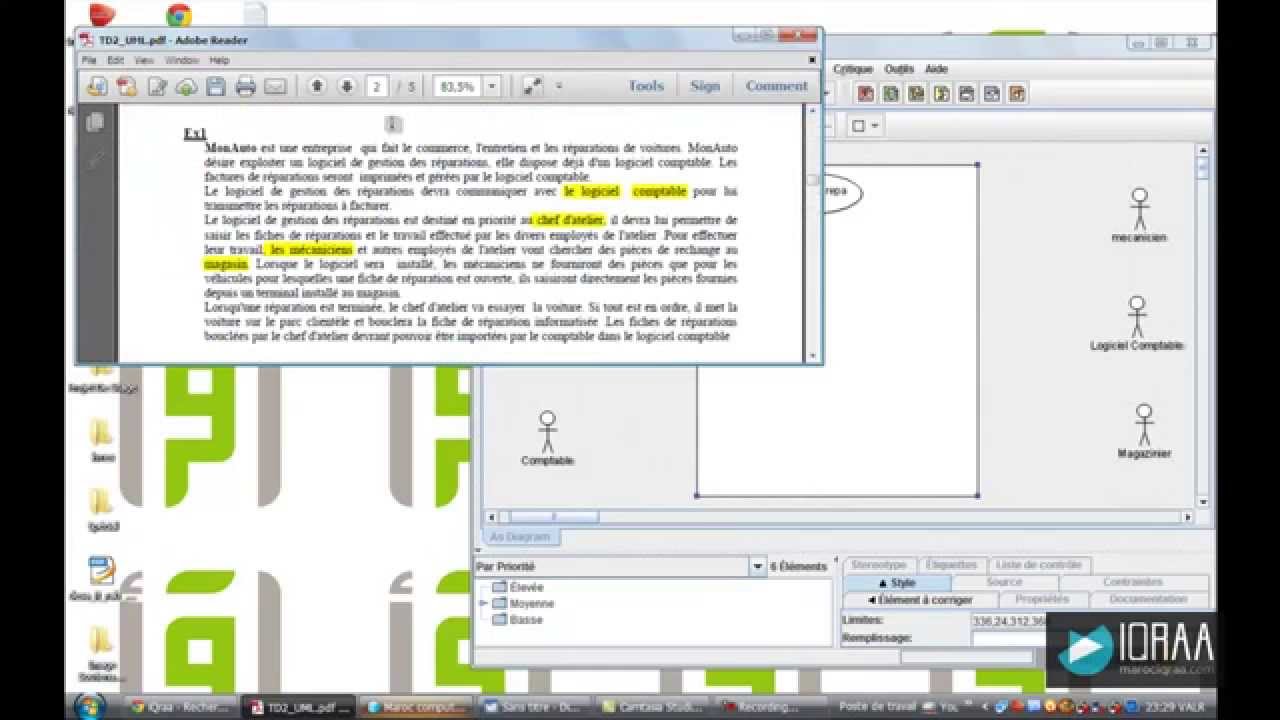 Exercice : Diagramme de cas d'utilisation